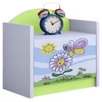 Noptiere Happy Babies SZN02 44 x 40 x 34 / PAL / Pastel Green