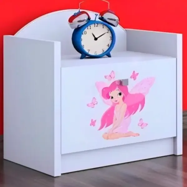 Noptiere Happy Babies SZN02 44 x 40 x 34 / PAL / White photo 2 Noptiere Happy Babies SZN02 44 x 40 x 34 / PAL / White photo 2