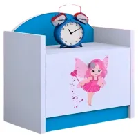 Noptiere Happy Babies SZN02 44 x 40 x 34 / PAL / Blue