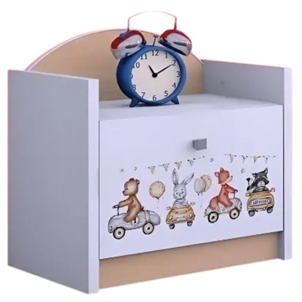 Noptiere Happy Babies SZN02 44 x 40 x 34 / PAL / Light Pear photo 1 Noptiere Happy Babies SZN02 44 x 40 x 34 / PAL / Light Pear photo 1