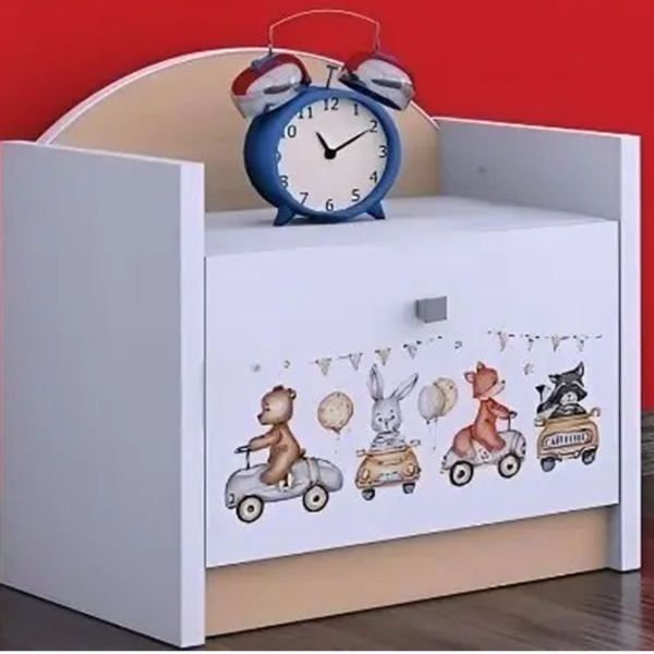 Noptiere Happy Babies SZN02 44 x 40 x 34 / PAL / Light Pear photo 2 Noptiere Happy Babies SZN02 44 x 40 x 34 / PAL / Light Pear photo 2