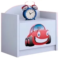 Noptiere Happy Babies SZN02 44 x 40 x 34 / PAL / White