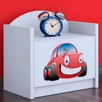 Тумбочки Happy Babies SZN02 44 x 40 x 34см / ЛДСП / White photo 2