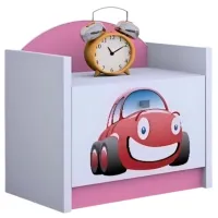 Noptiere Happy Babies SZN02 44 x 40 x 34 / PAL / Pink