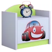 Noptiere Happy Babies SZN02 44 x 40 x 34 / PAL / Pastel Green