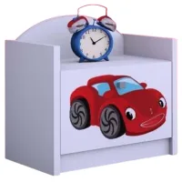 Noptiere Happy Babies SZN02 44 x 40 x 34 / PAL / White