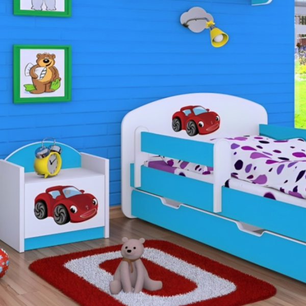 Тумбочки Happy Babies SZN02 44 x 40 x 34см / ЛДСП / Синий photo 2