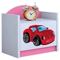 Noptiere Happy Babies SZN02 44 x 40 x 34 / PAL / Pink