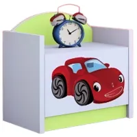 Noptiere Happy Babies SZN02 44 x 40 x 34 / PAL / Pastel Green