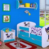 Тумбочки Happy Babies SZN02 44 x 40 x 34см / ЛДСП / Синий photo 3