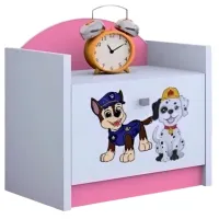 Noptiere Happy Babies SZN02 44 x 40 x 34 / PAL / Pink