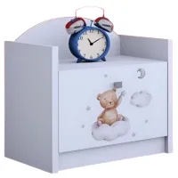 Тумбочки Happy Babies SZN02 44 x 40 x 34см / ЛДСП / White