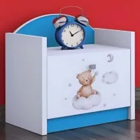 Тумбочки Happy Babies SZN02 44 x 40 x 34см / ЛДСП / Синий photo 2
