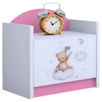 Тумбочки Happy Babies SZN02 44 x 40 x 34см / ЛДСП / Pink