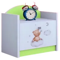 Noptiere Happy Babies SZN02 44 x 40 x 34 / PAL / Pastel Green