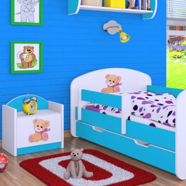 Тумбочки Happy Babies SZN02 44 x 40 x 34см / ЛДСП / Синий photo 3 Тумбочки Happy Babies SZN02 44 x 40 x 34см / ЛДСП / Синий photo 3