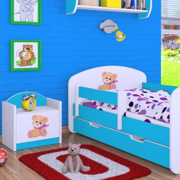 Тумбочки Happy Babies SZN02 44 x 40 x 34см / ЛДСП / Синий photo 3 Тумбочки Happy Babies SZN02 44 x 40 x 34см / ЛДСП / Синий photo 3