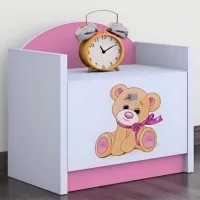 Тумбочки Happy Babies SZN02 44 x 40 x 34см / ЛДСП / Pink photo 2