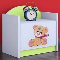 Тумбочки Happy Babies SZN02 44 x 40 x 34см / ЛДСП / Pastel Green photo 2