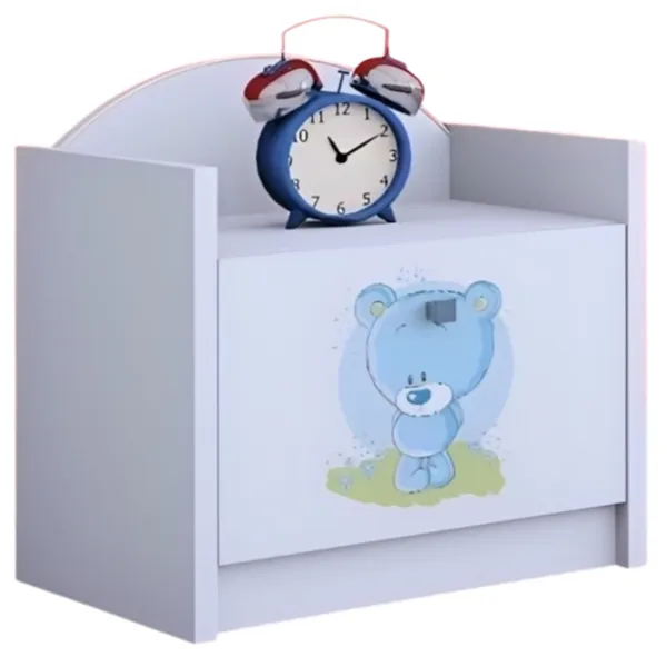 Тумбочки Happy Babies SZN02 44 x 40 x 34см / ЛДСП / White photo 1