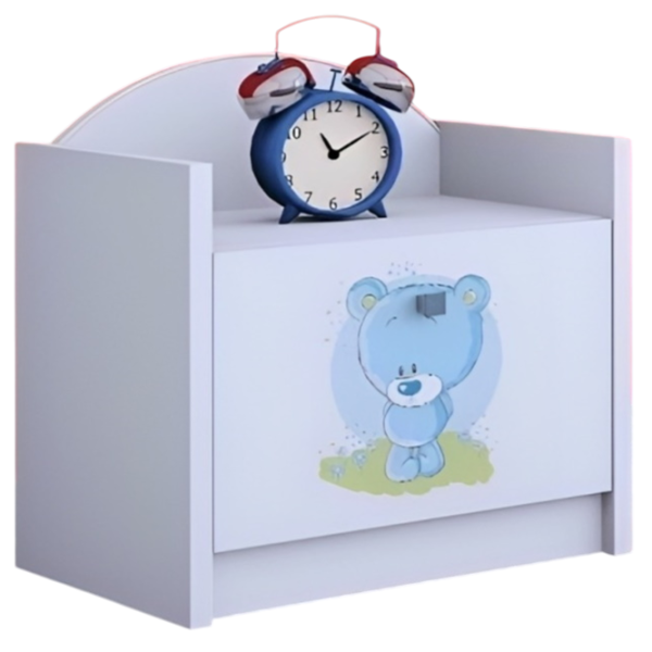 Тумбочки Happy Babies SZN02 44 x 40 x 34см / ЛДСП / White photo 1