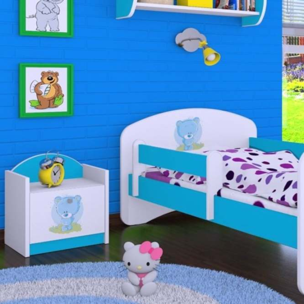 Noptiere Happy Babies SZN02 44 x 40 x 34 / PAL / Blue photo 3 Noptiere Happy Babies SZN02 44 x 40 x 34 / PAL / Blue photo 3