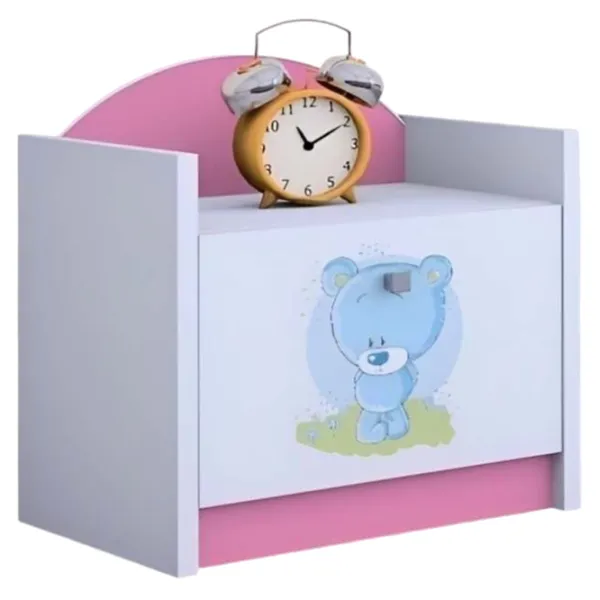 Тумбочки Happy Babies SZN02 44 x 40 x 34см / ЛДСП / Pink photo 1