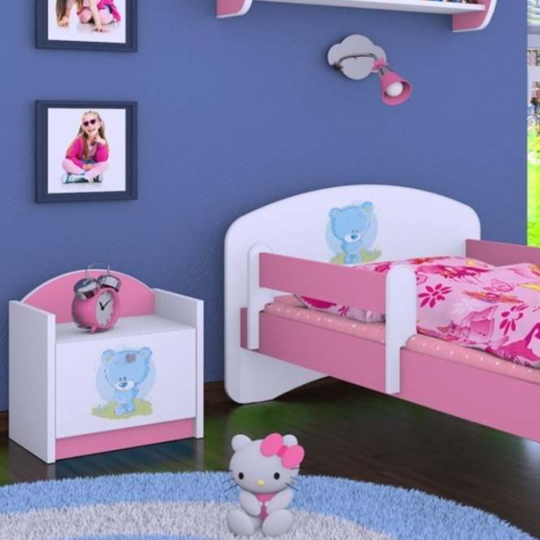 Тумбочки Happy Babies SZN02 44 x 40 x 34см / ЛДСП / Pink photo 3