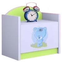 Noptiere Happy Babies SZN02 44 x 40 x 34 / PAL / Pastel Green