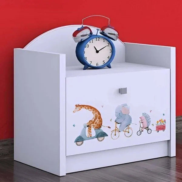 Тумбочки Happy Babies SZN02 44 x 40 x 34см / ЛДСП / White photo 3 Тумбочки Happy Babies SZN02 44 x 40 x 34см / ЛДСП / White photo 3