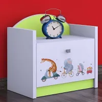 Тумбочки Happy Babies SZN02 44 x 40 x 34см / ЛДСП / Pastel Green photo 2