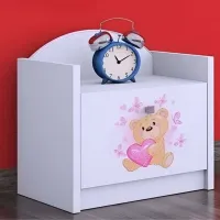 Тумбочки Happy Babies SZN02 44 x 40 x 34см / ЛДСП / White photo 2