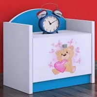 Тумбочки Happy Babies SZN02 44 x 40 x 34см / ЛДСП / Синий photo 3
