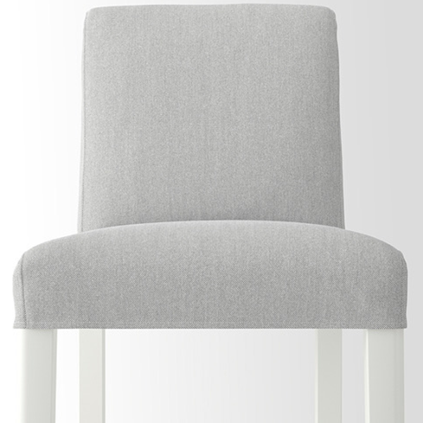 Барный стул Ikea Bergmund/Orrsta  Текстиль / Массив / Белый photo 5 Барный стул Ikea Bergmund/Orrsta  Текстиль / Массив / Белый photo 5