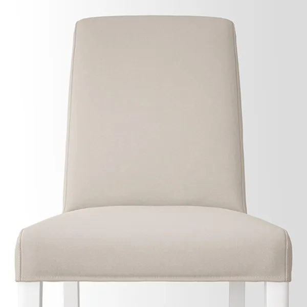 Барный стул Ikea Bergmund/Hallarp  Текстиль / Массив / Белый photo 3 Барный стул Ikea Bergmund/Hallarp  Текстиль / Массив / Белый photo 3