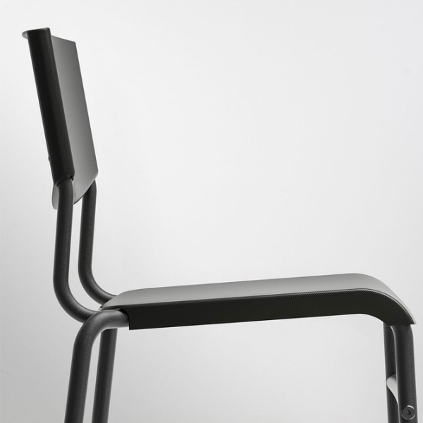 Барный стул Ikea Stig Пластик / Металл / Черный photo 4
