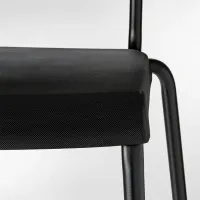 Барный стул Ikea Stig Пластик / Металл / Черный photo 5