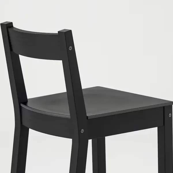 Барный стул Ikea Nordviken Массив / Массив / Черный photo 4 Барный стул Ikea Nordviken Массив / Массив / Черный photo 4
