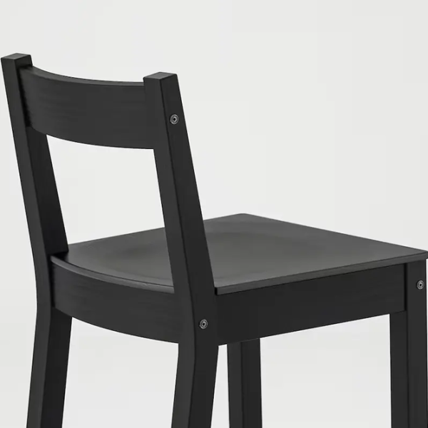Барный стул Ikea Nordviken Массив / Массив / Черный photo 4 Барный стул Ikea Nordviken Массив / Массив / Черный photo 4