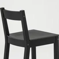 Scaun de bar Ikea Nordviken Masiv / Masiv / Black photo 4