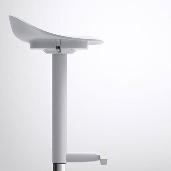Scaun de bar Ikea Janinge Plastic / Metal / Grey photo 2