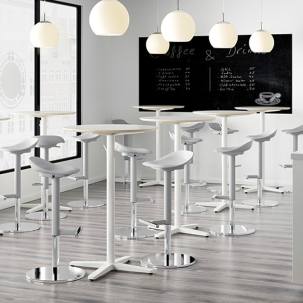 Scaun de bar Ikea Janinge Plastic / Metal / Grey photo 5