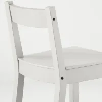 Scaun de bar Ikea Nordviken Masiv / Masiv / White photo 4