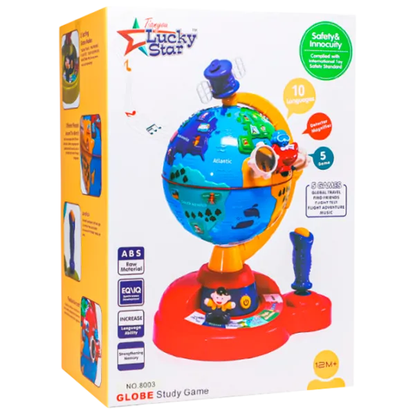 Jucărie interactivă New World Lucky Star Globe 762033 3+ / Multicolor Blue photo 1