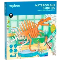Креативный набор Mideer Watercolour Painting Wonderland Expedition  3+ / Разноцветный Разноцветный
