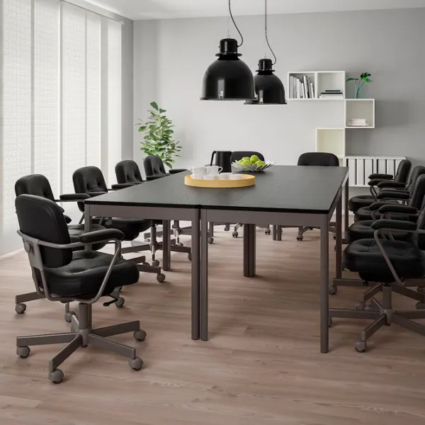 Masă de birou Ikea Idasen PAL/ Black photo 4 Masă de birou Ikea Idasen PAL/ Black photo 4