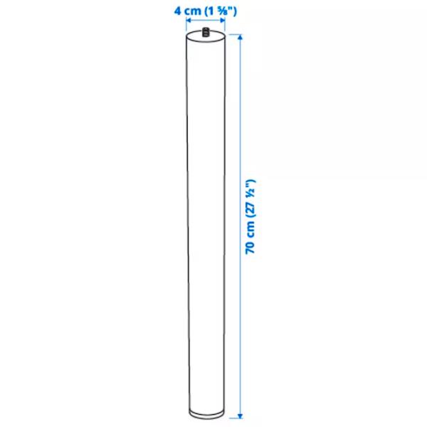 Masă de birou Ikea Anfallare/Adils PAL/ Stejar Sonoma photo 4