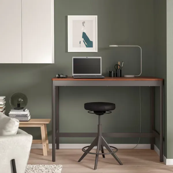 Masă de birou Ikea Idasen PAL/ Brown photo 2 Masă de birou Ikea Idasen PAL/ Brown photo 2