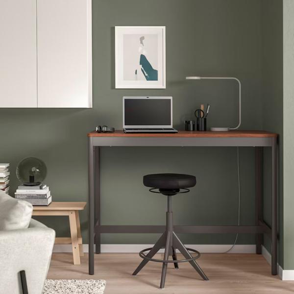 Masă de birou Ikea Idasen PAL/ Brown photo 2 Masă de birou Ikea Idasen PAL/ Brown photo 2