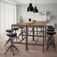 Masă de birou Ikea Idasen PAL/ Brown photo 3